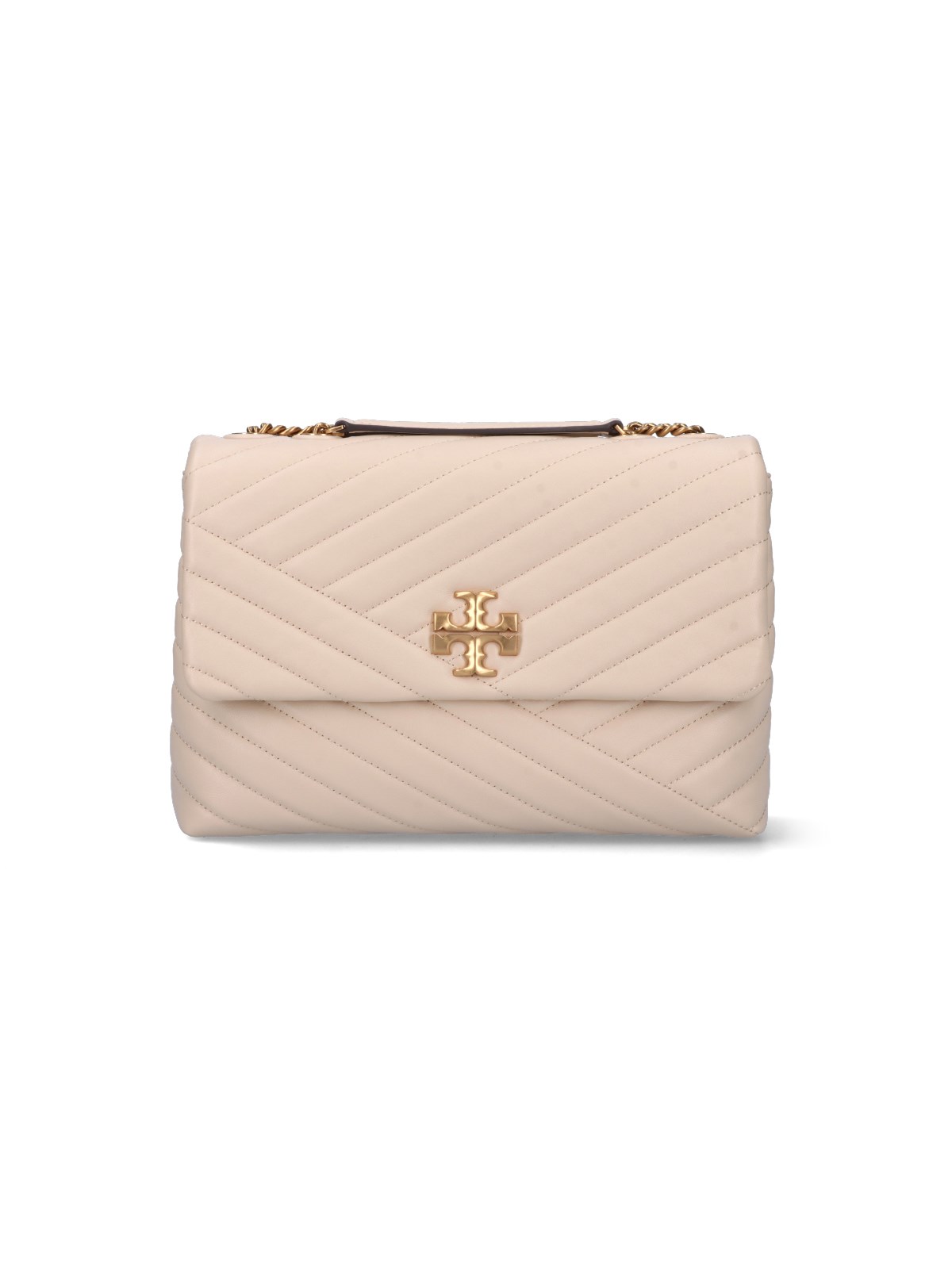 Shop Tory Burch 'kira' Shoulder Bag In Cream