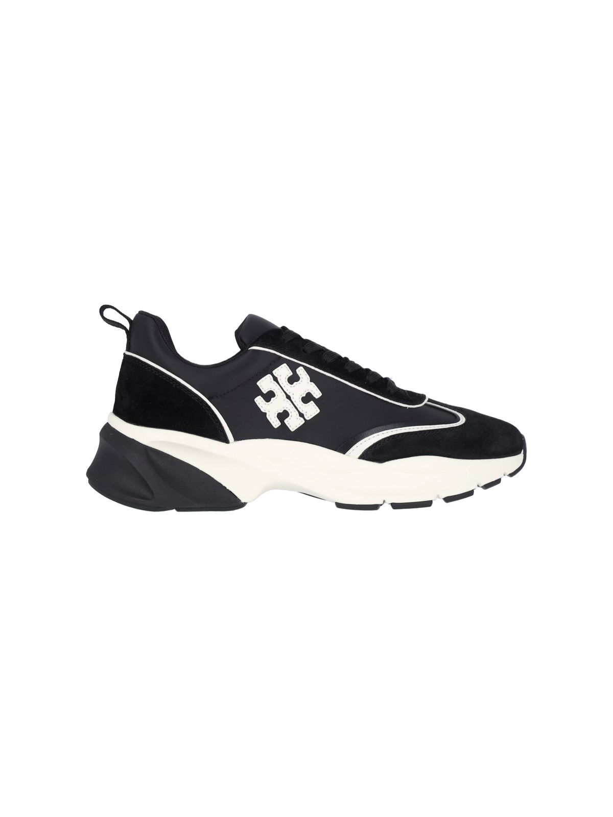 Shop Tory Burch "good Luck" Sneakers In Black  