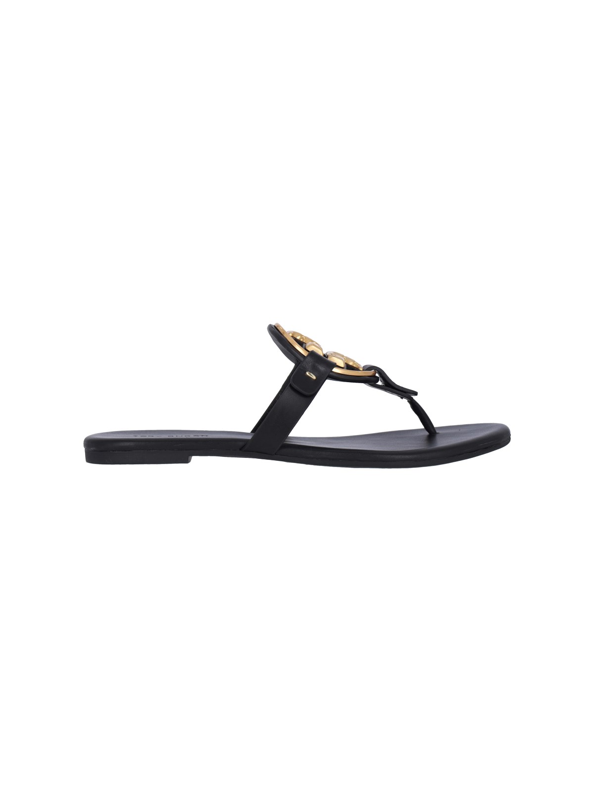 Shop Tory Burch Thong Sandals "miller" In Black  