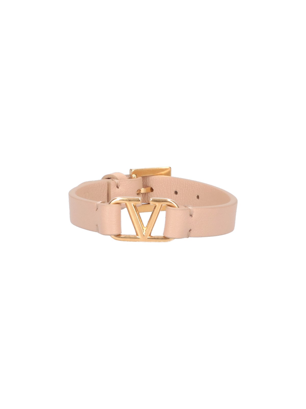 Shop Valentino 'vlogo Signature' Bracelet In Pink