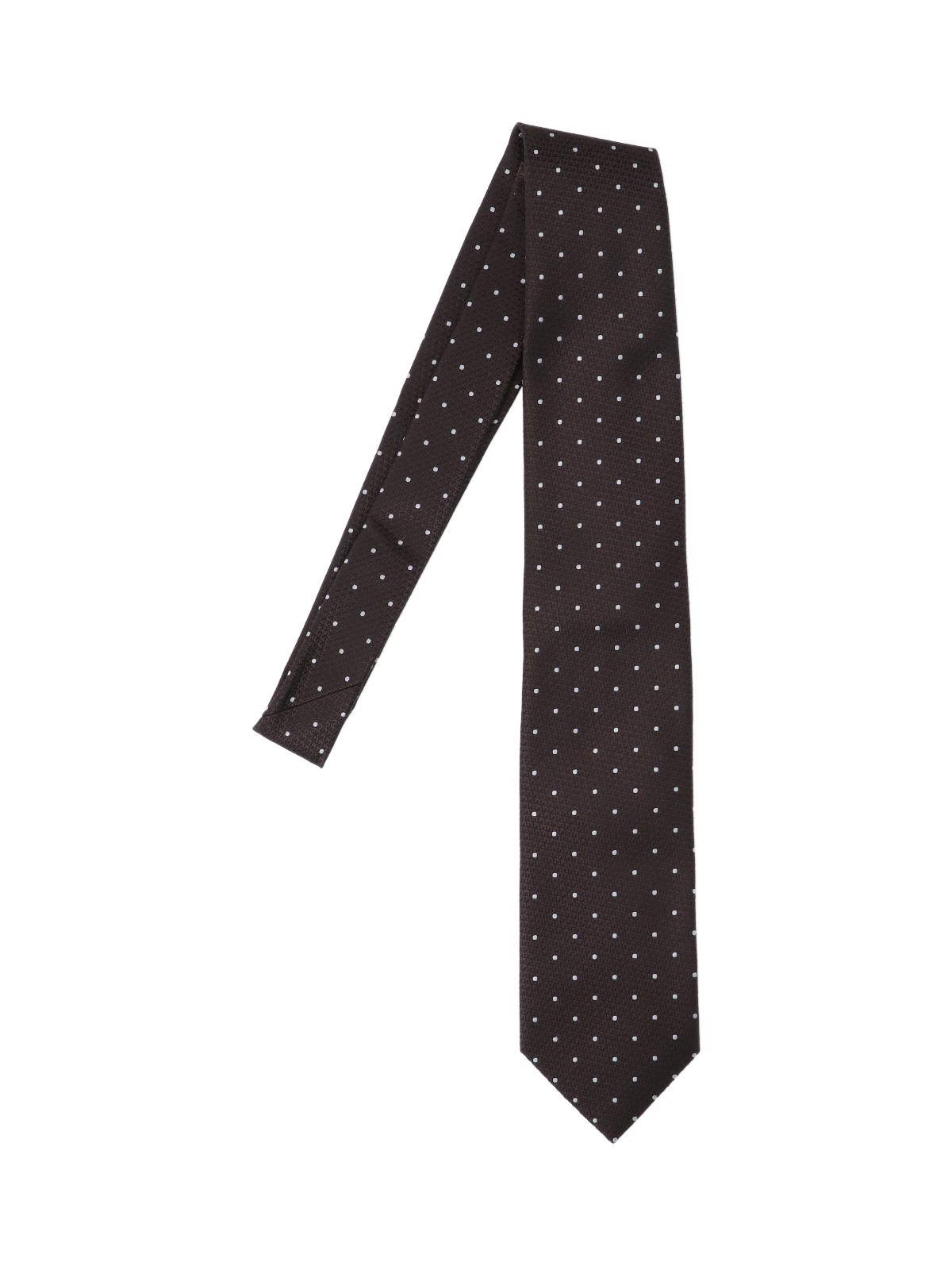 Shop Tom Ford Polka Dot Scarf In Brown