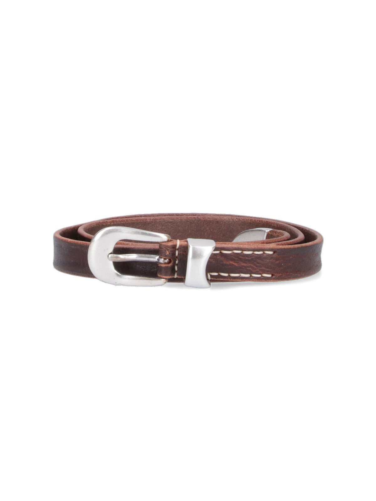 Shop Our Legacy Leather Belt In Brown