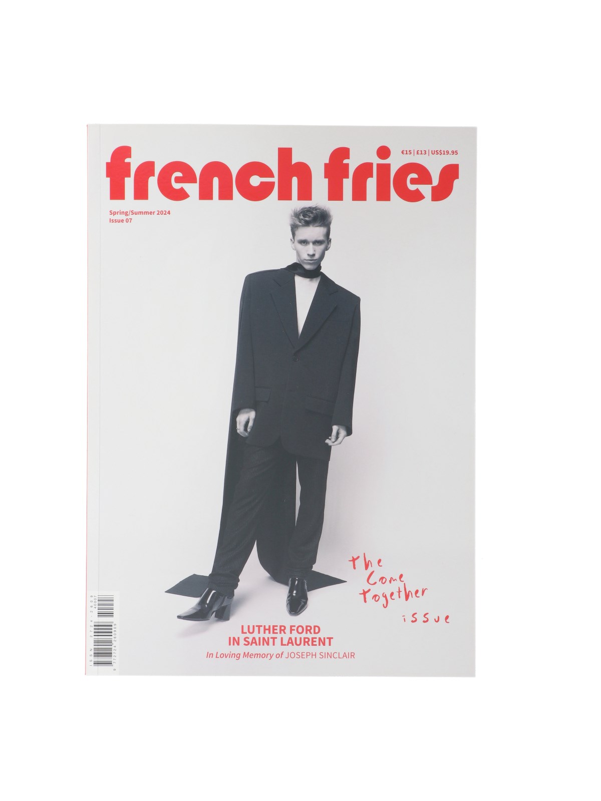 Magazine "french Fries"  Issue 07 In White