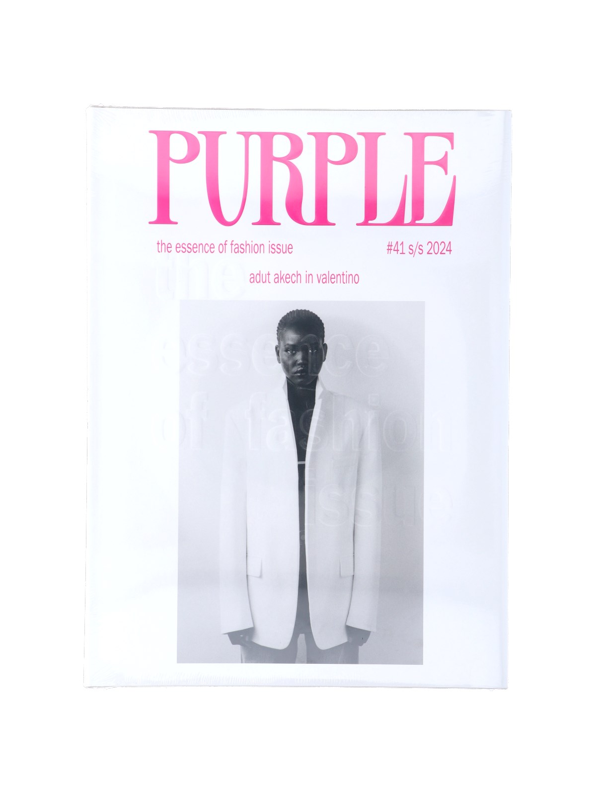 Magazine Purple  Issue 41 In White