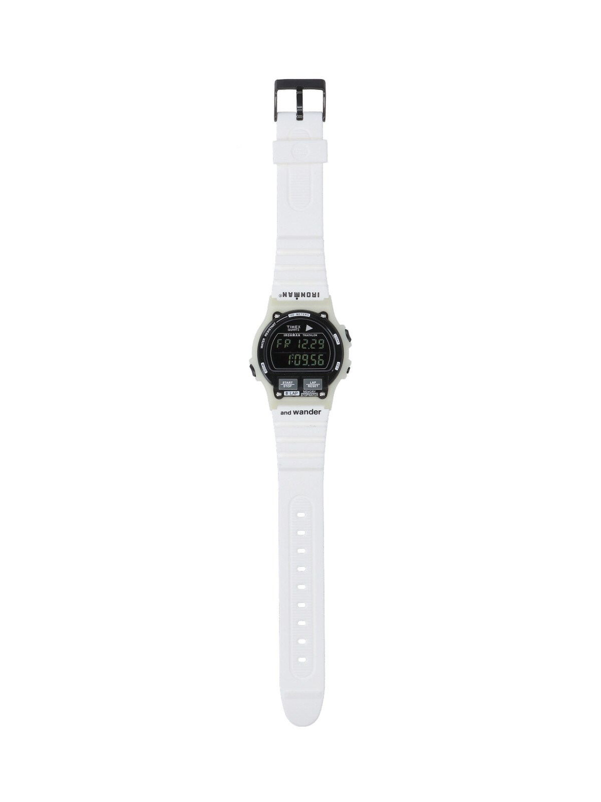 Shop And Wander X Timex Sports Watch "ironman 8-lap" In White