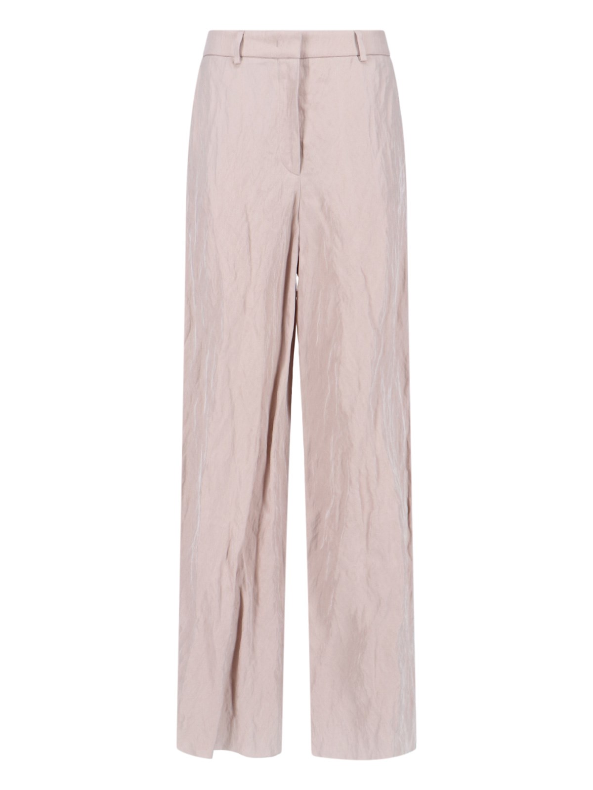 Shop Giorgio Armani Straight Pants In Pink