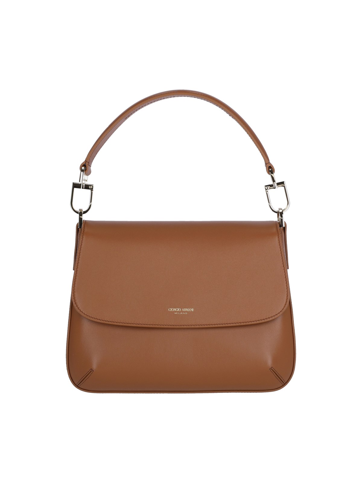 Giorgio Armani 'la Prima Soft' Handbag In Brown