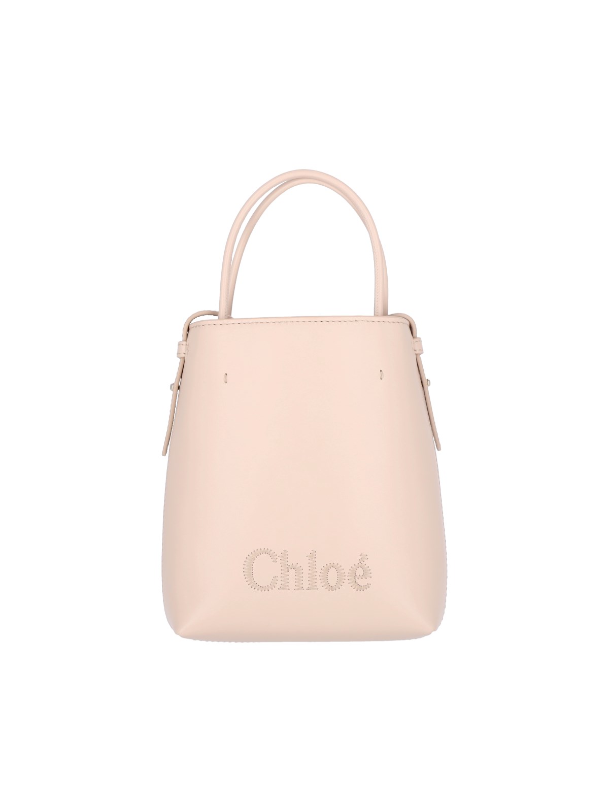 Shop Chloé 'sense' Micro Bag In Pink