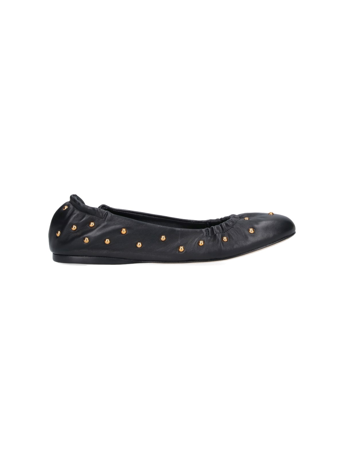 Shop Chloé "eia" Ballet Flats In Black  