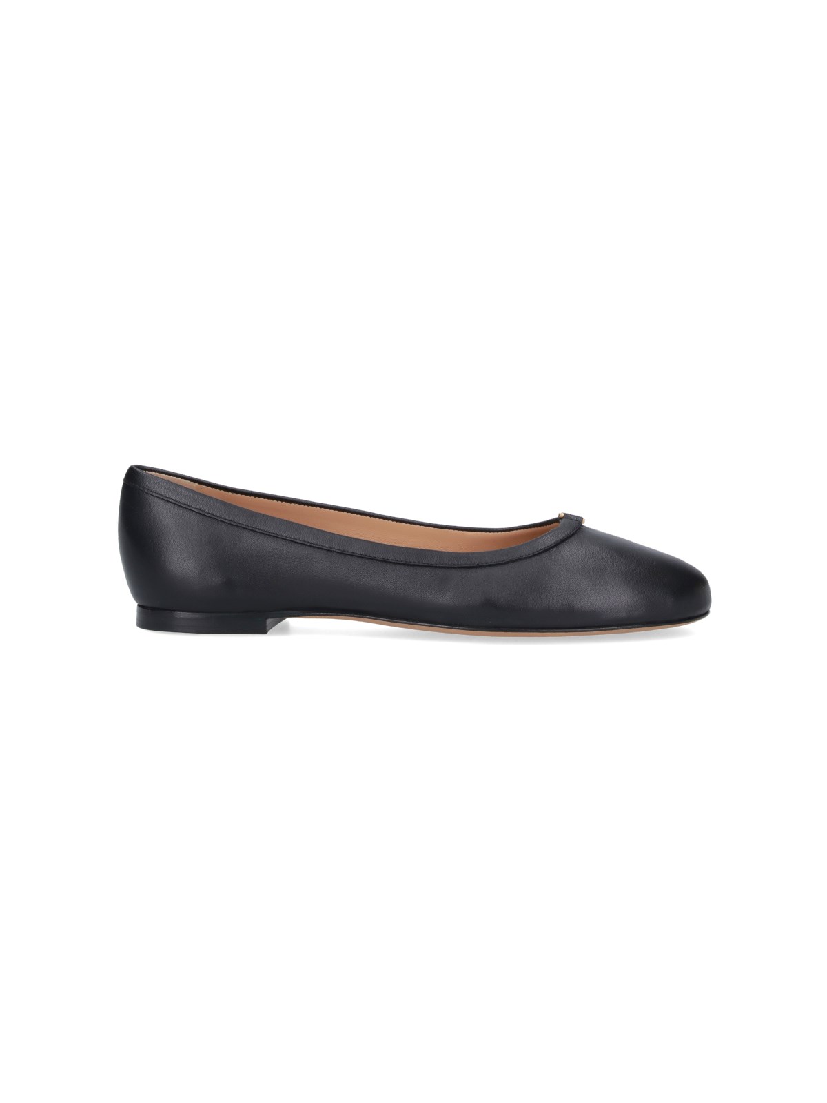 Shop Chloé 'marcie' Ballet Flats In Black  