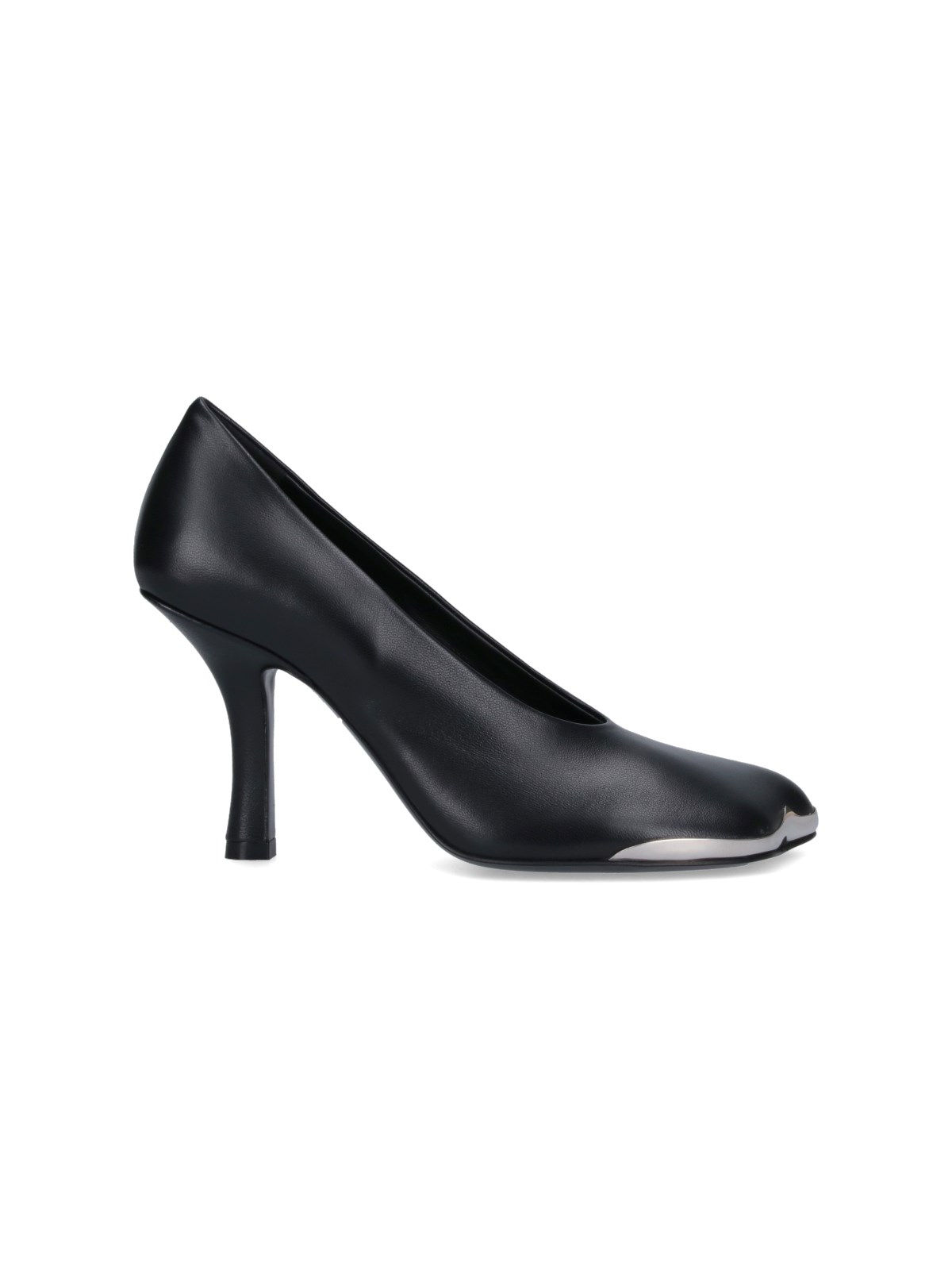 Shop Burberry 'duck' Pumps In Black  