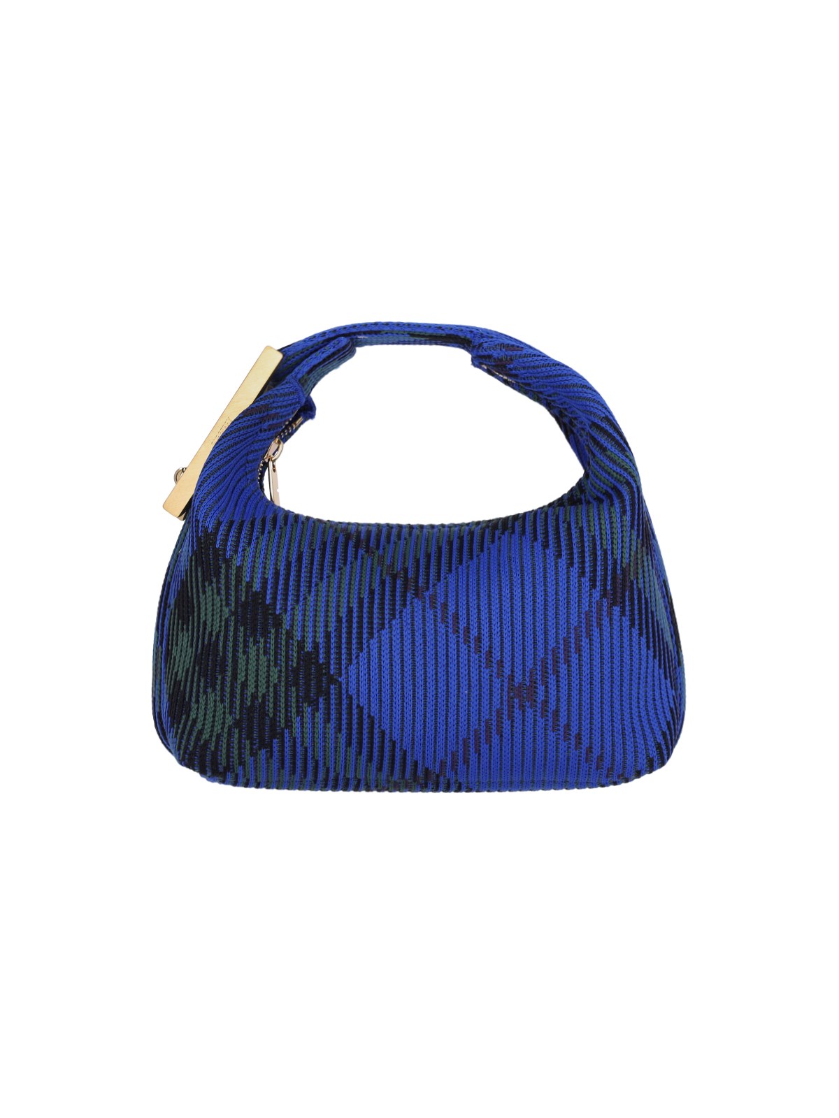 Shop Burberry "peg" Mini Bag In Blue