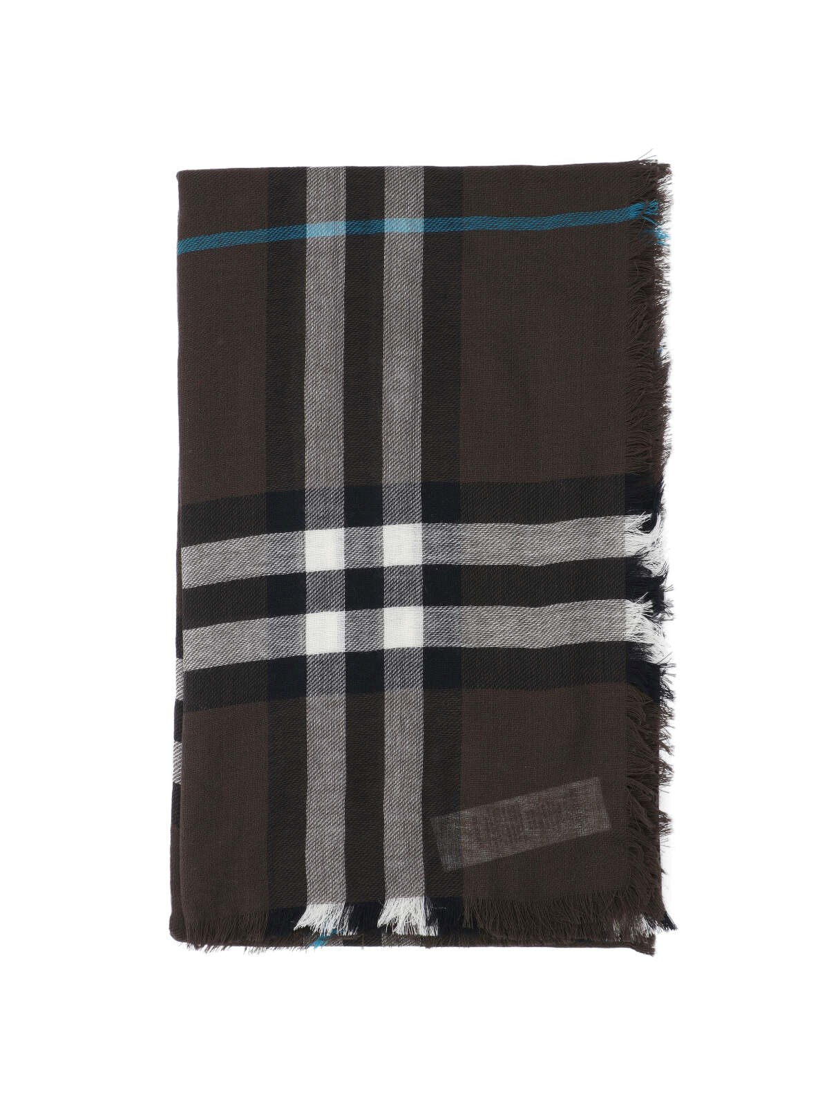 Burberry check merino wool scarf clearance