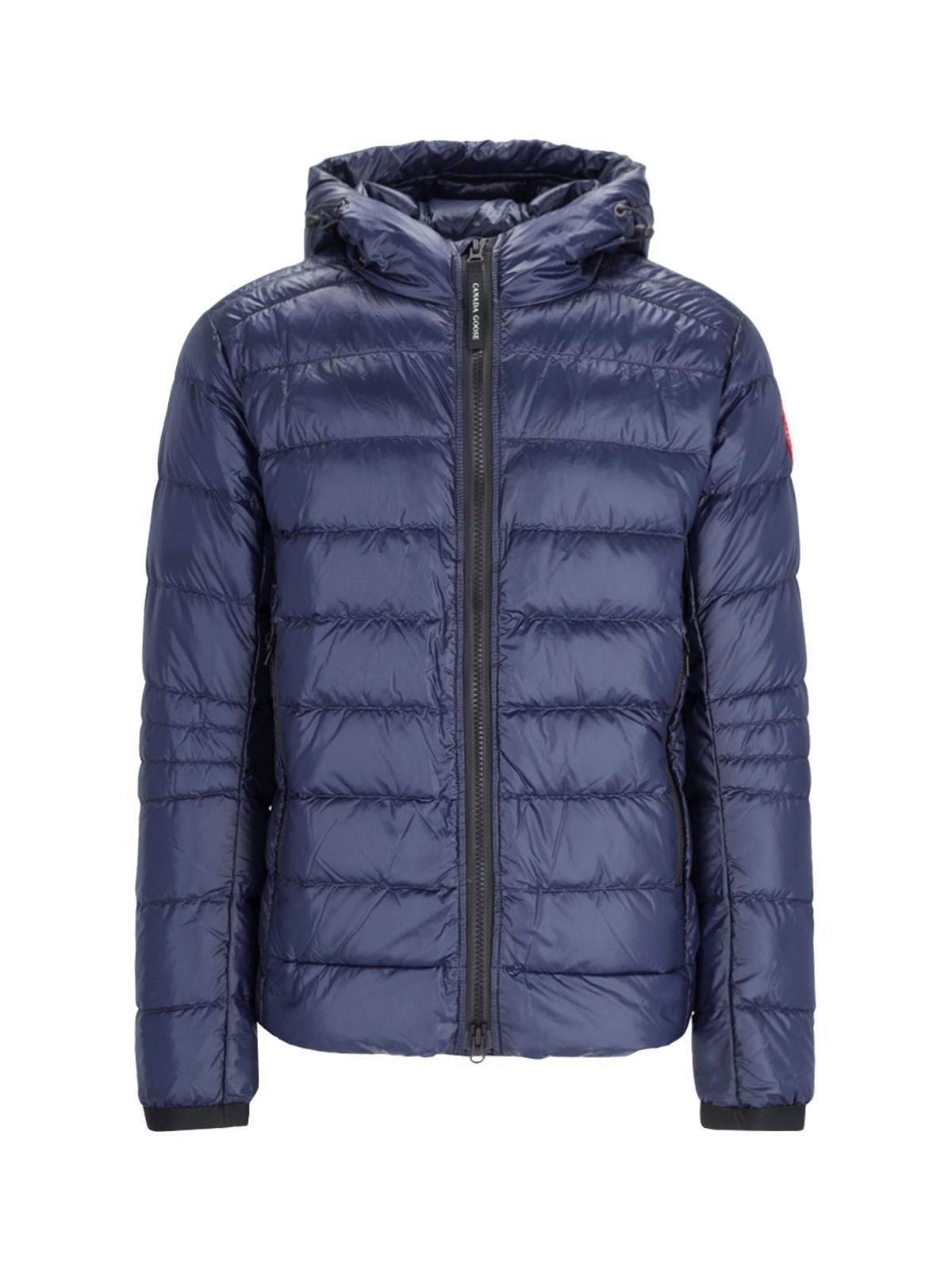 Canada Goose "crofton" Hooded Jacket In Blue