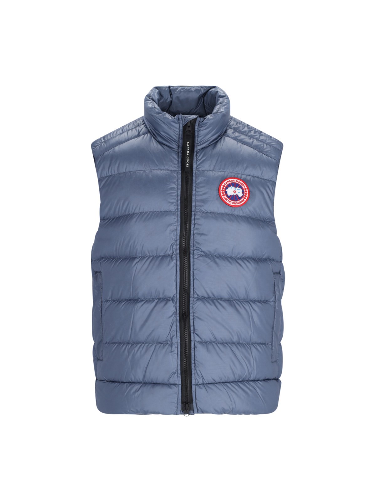 Shop Canada Goose 'crofton' Padded Vest In Blue