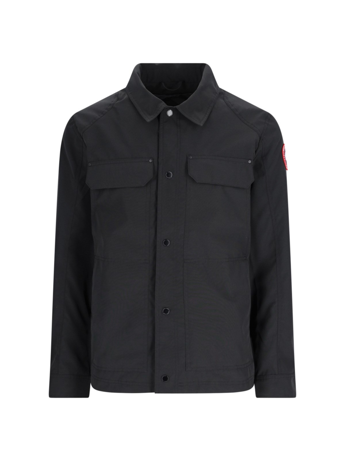 Shop Canada Goose 'burnaby Chore' Jacket In Black  