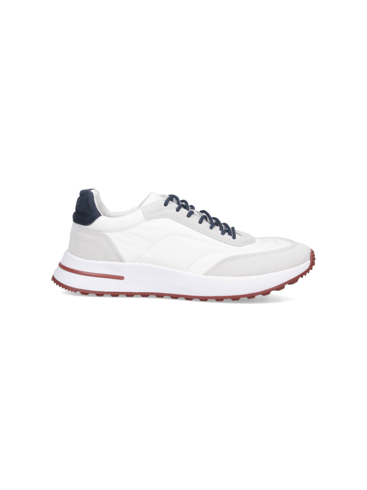 Shop Loro Piana "week End Walk" Sneakers In White