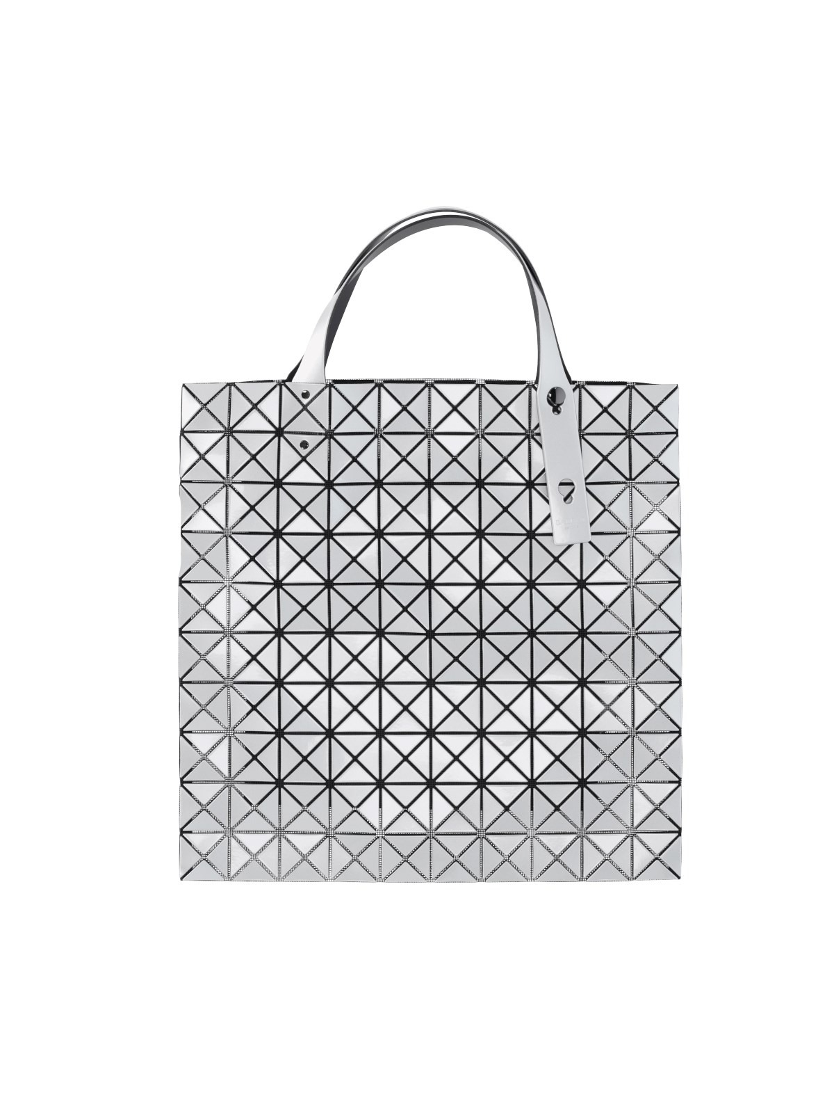 Shop Bao Bao 'prism' Tote Bag In Silver