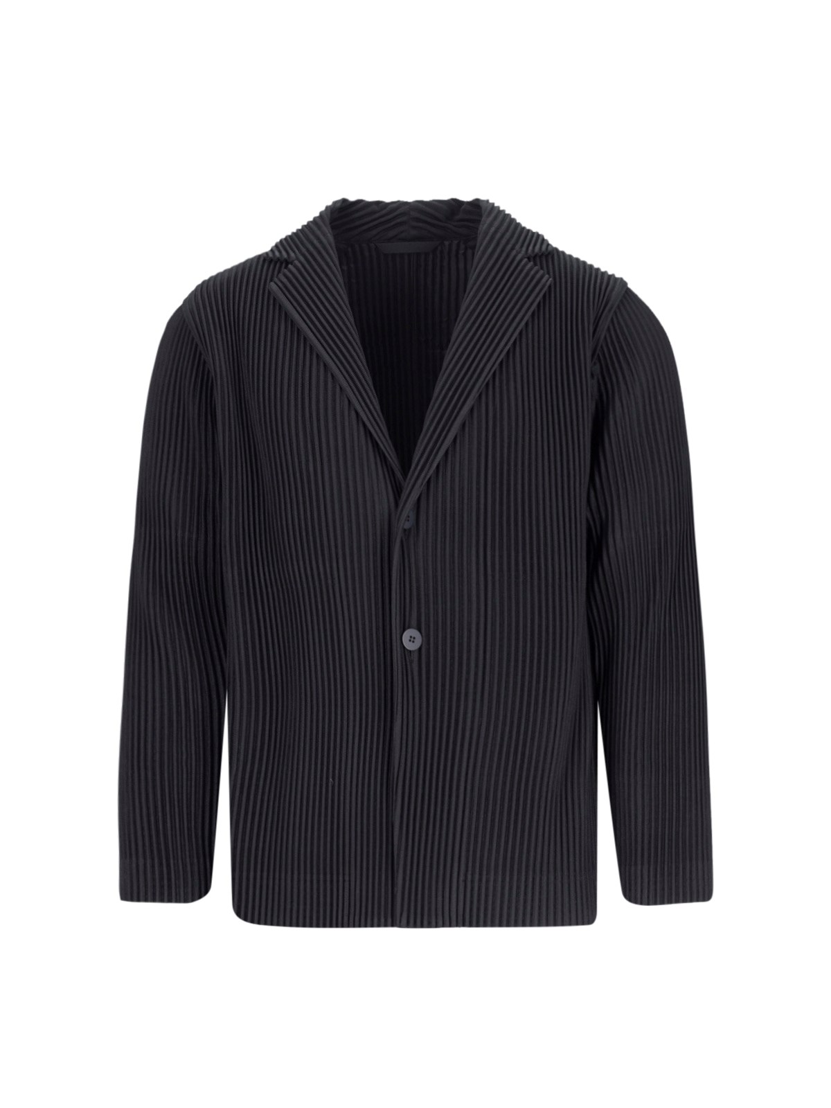 Shop Homme Plisse 'tailored Pleats 1' Blazer In Black  