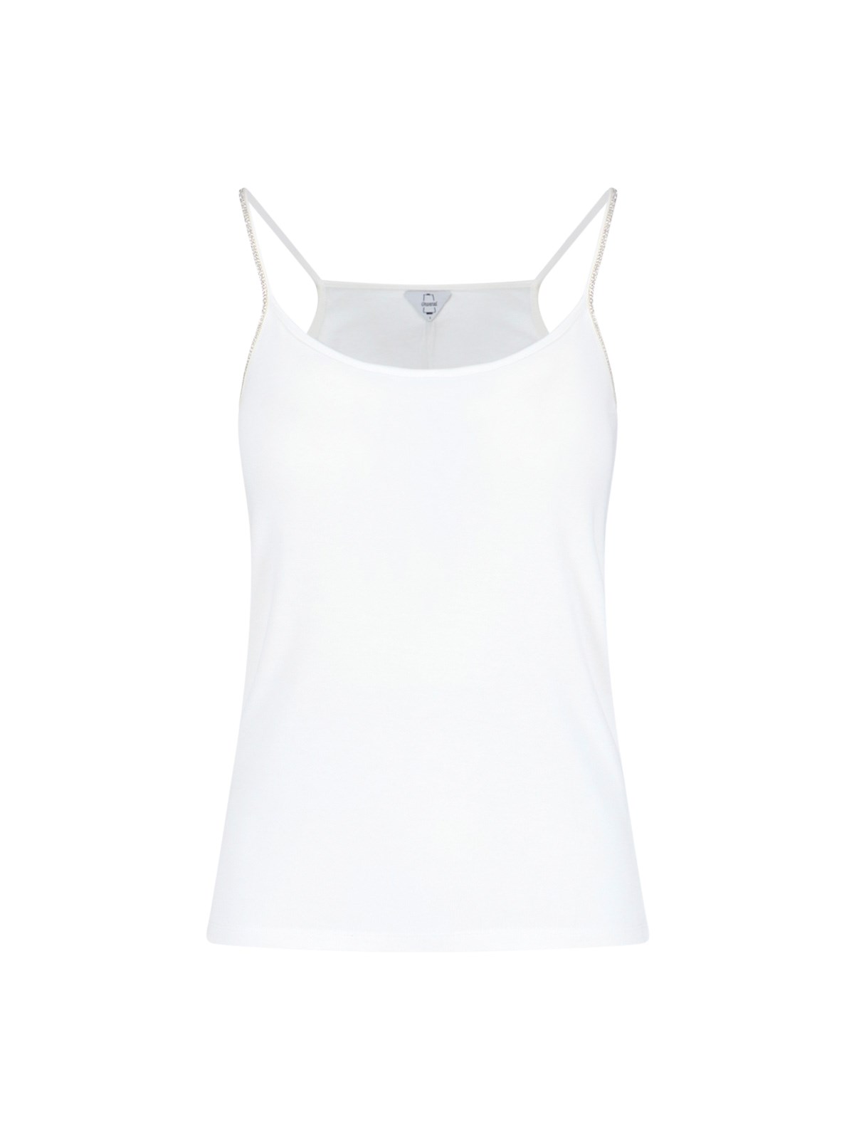 ★★Adairs★★ Originals Tank Top White KA2689 Universel Crystal detail tank top available on SUGAR - 159486