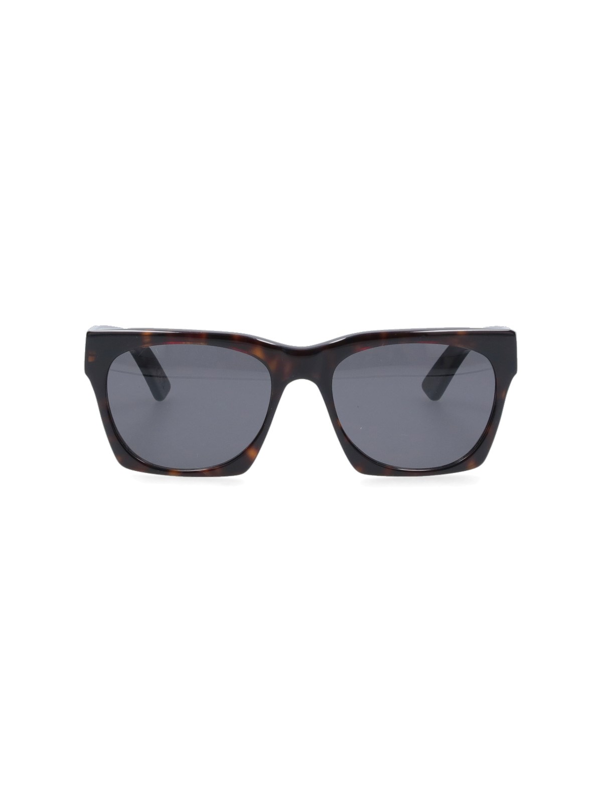 Shop Facehide 'numero 0' Sunglasses In Brown