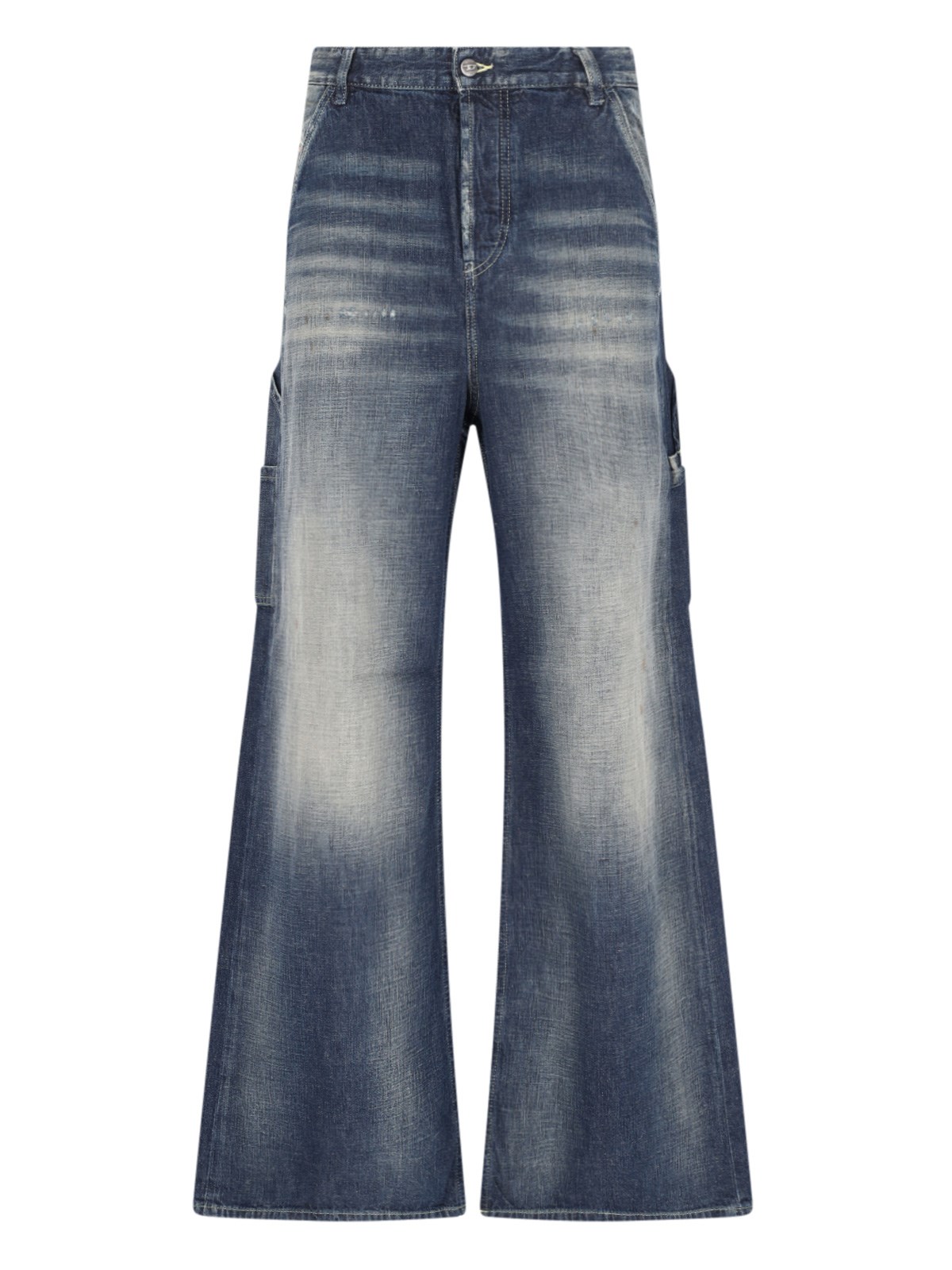 Shop Diesel '1996 D-sire' Carpenter Jeans In Blue