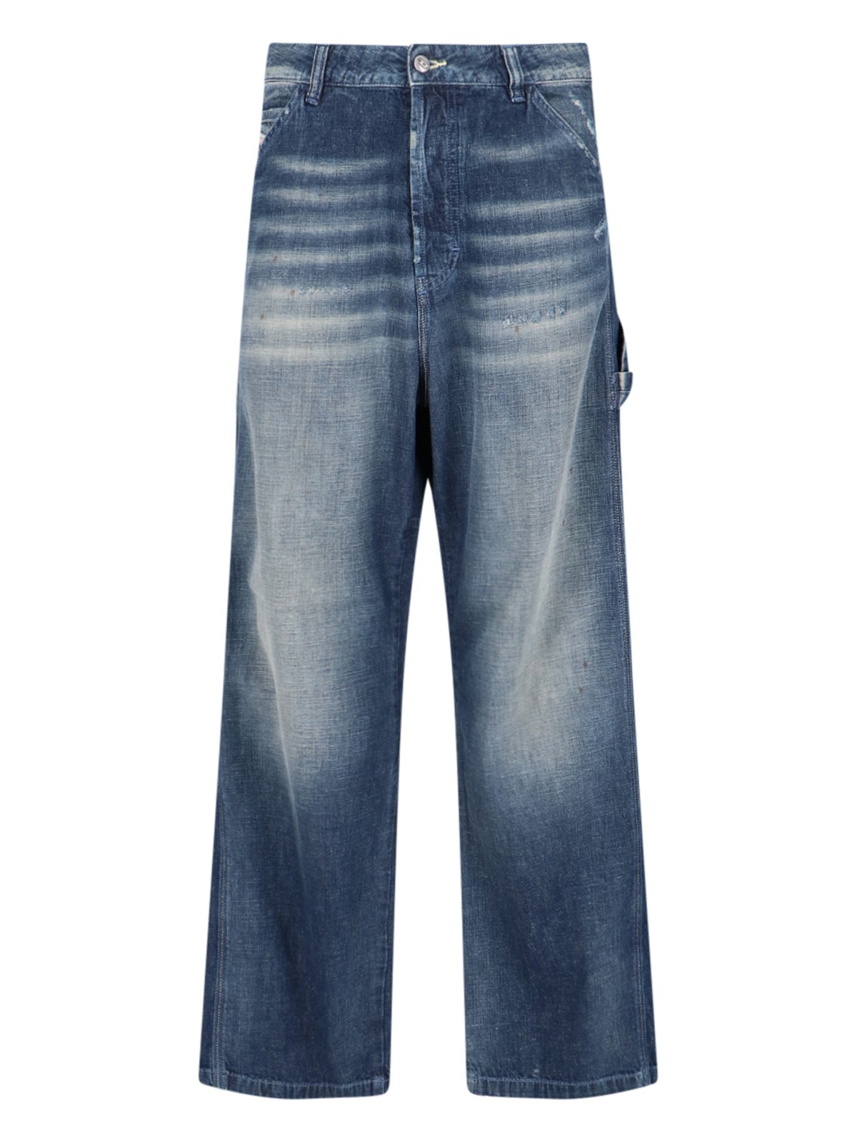 Shop Diesel 'd-livery' Carpenter Jeans In Blue