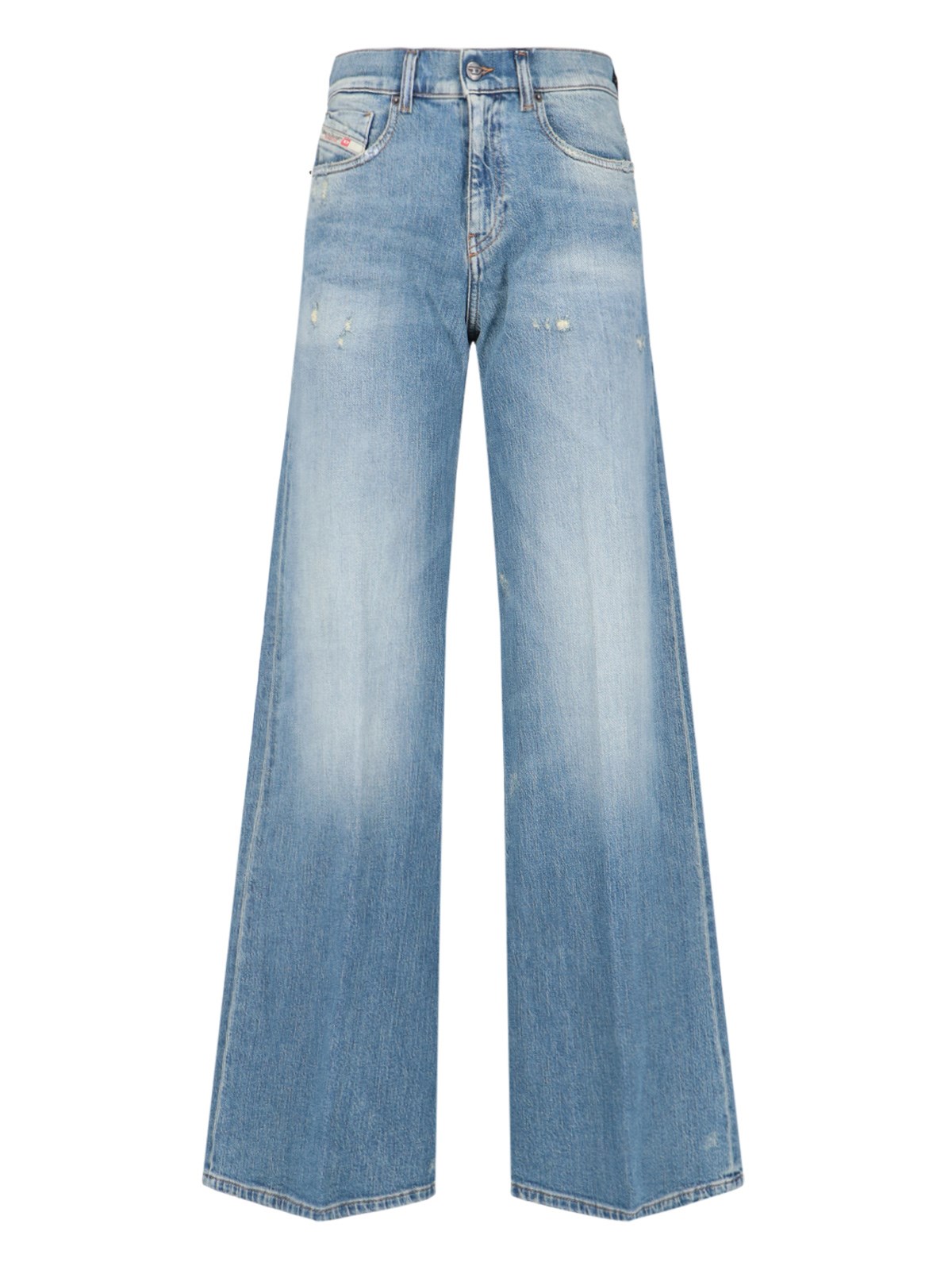 Shop Diesel ' 1978 D-akemi 09j44' Bootcut Jeans In Blue