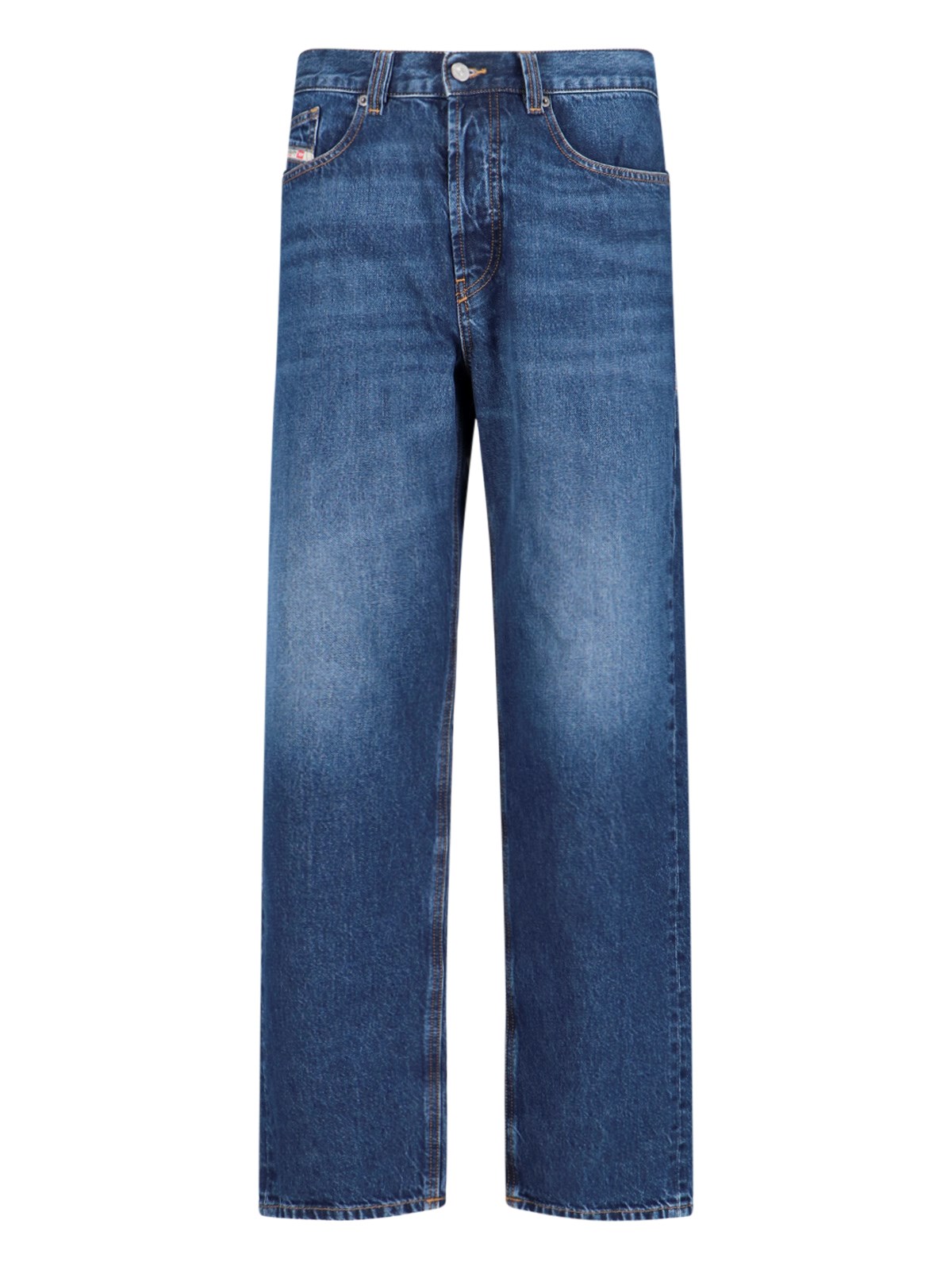 Shop Diesel "2010 D-macs 09i27" Straight Jeans In Blue