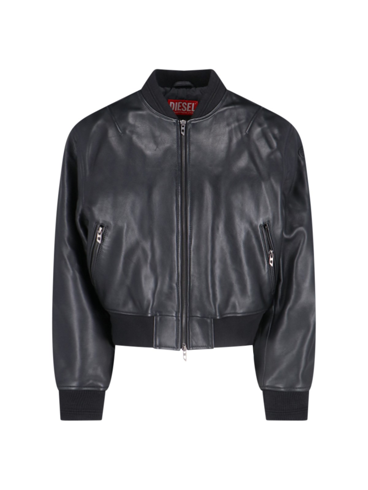 Shop Diesel 'l-ilan' Zip Jacket In Black  