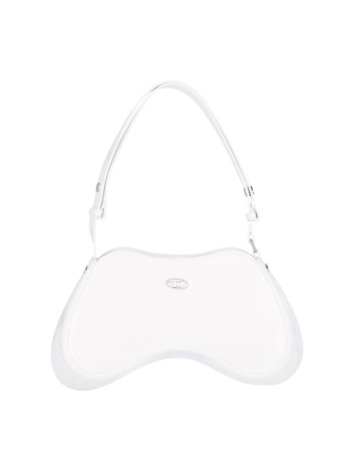 Shop Diesel 'play' Shoulder Bag In White