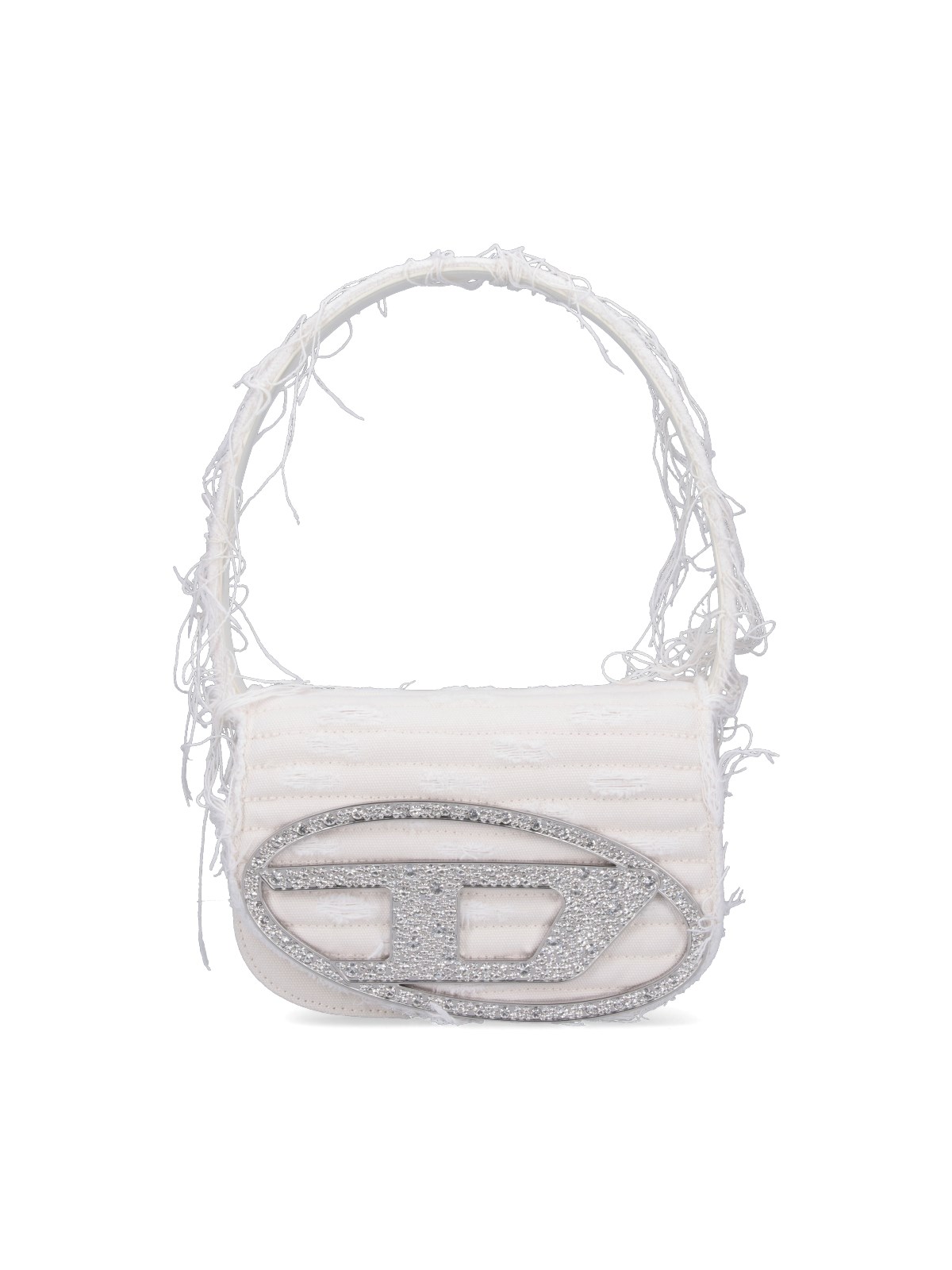 Shop Diesel '1dr' Shoulder Bag In White