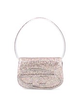 ショルダーバッグ・ポシェット 1DR GLITTER FABRIC SHOULDER Women's 1DR-Iconic shoulder bag in glitter fabric | Black