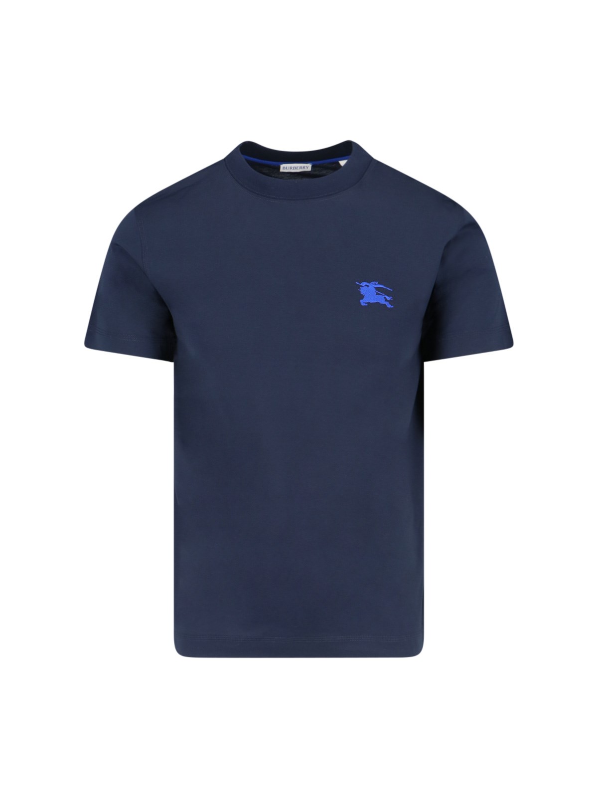Burberry Jersey Logo T-shirt In Blue