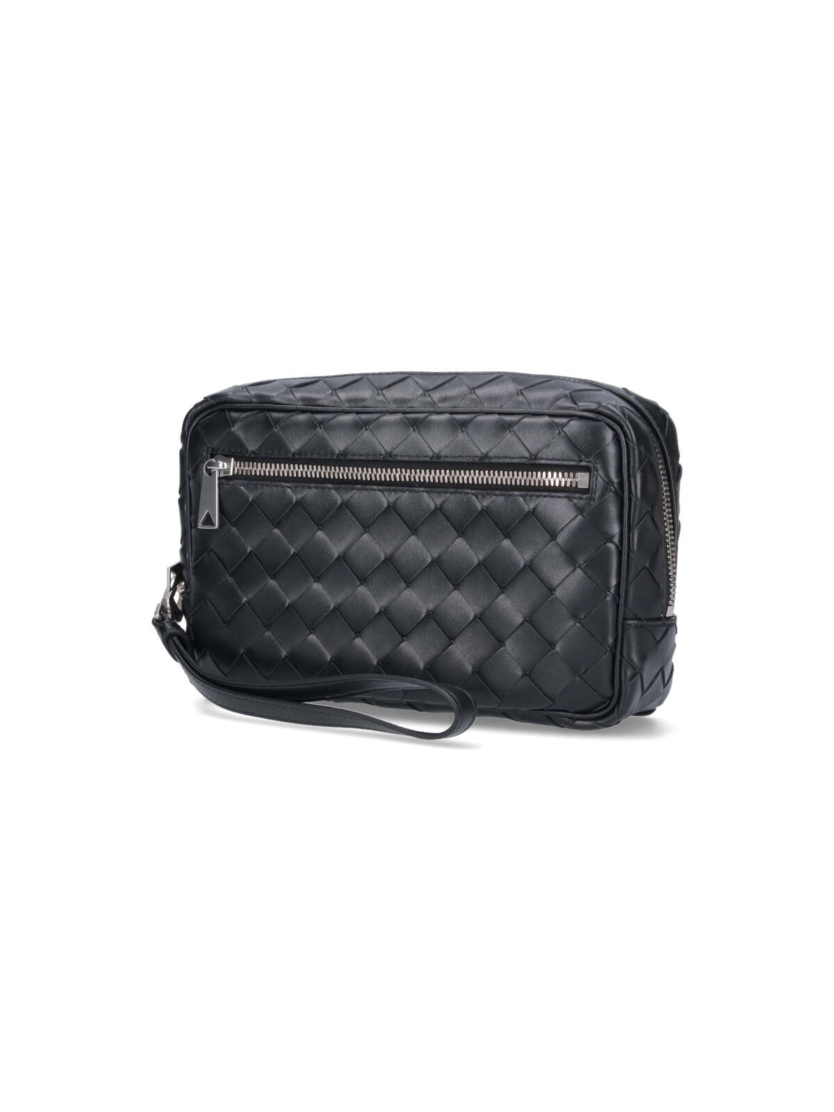 BOTTEGA VENETA(正規品/送料関税込み) INTRECCIATO STRAP POUCH Bottega Veneta® Women's Intrecciato Puff Pouch On Strap in