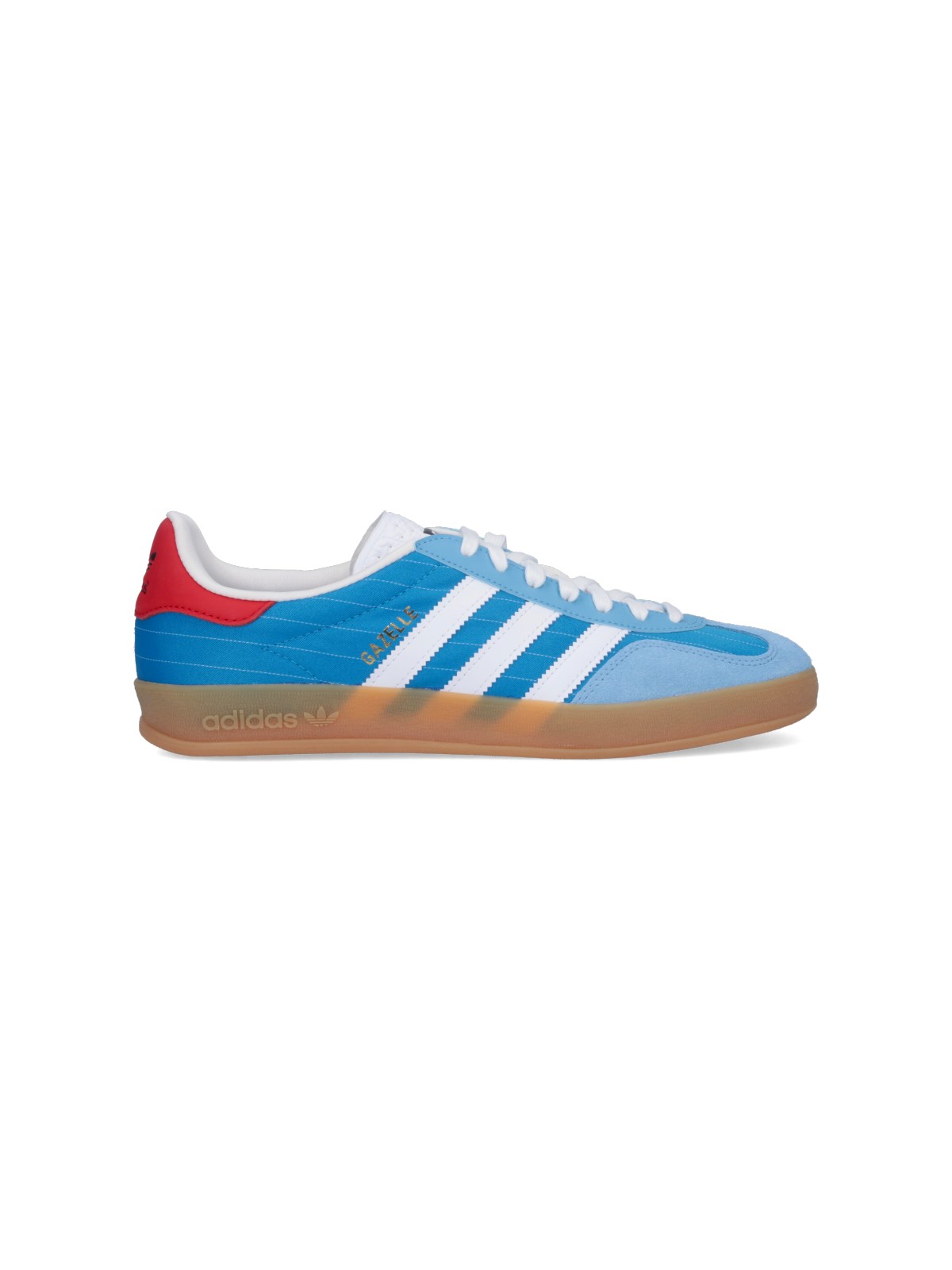 Shop Adidas Originals "gazzelle Indoor" Sneakers In Light Blue