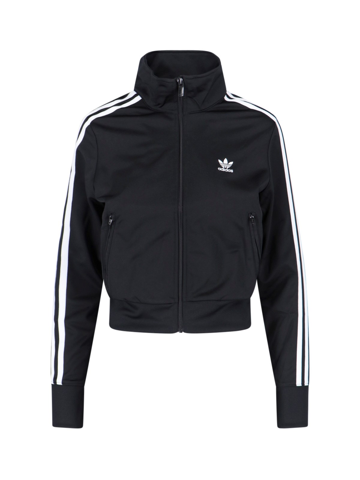 Adidas Originals 'adicolor Classics Firebird' Turtleneck Sweatshirt In Black