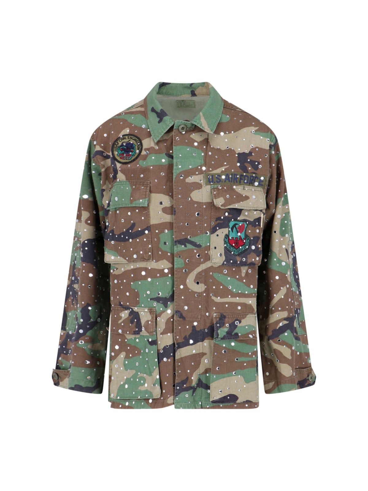 Rossano Perini Camouflage Jacket In Multi