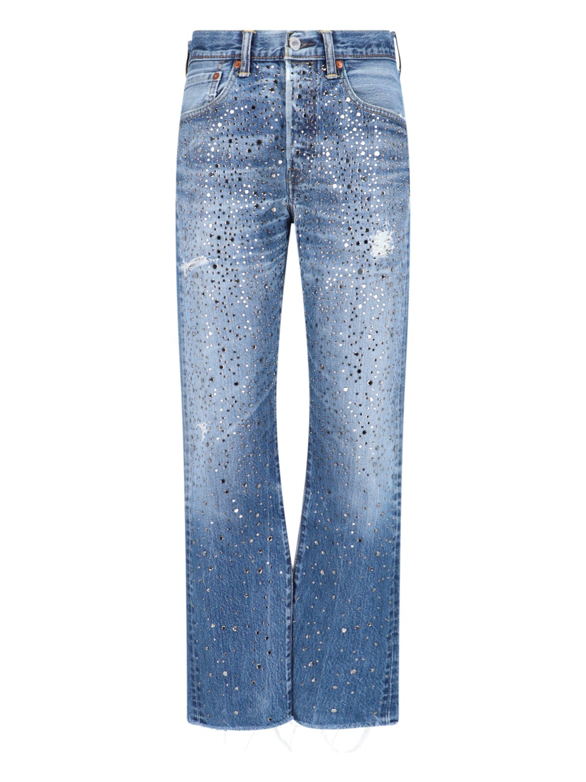 Rossano Perini X Levi's Straight Jeans In Blue