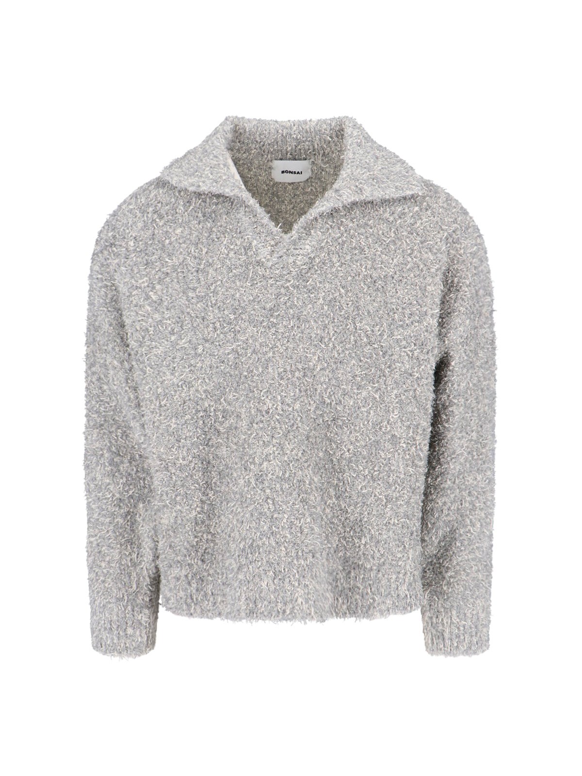 Bonsai Vrille Sweater In Gray