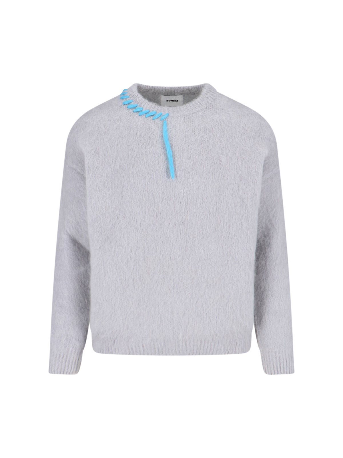 Shop Bonsai Crewneck Sweater In Gray