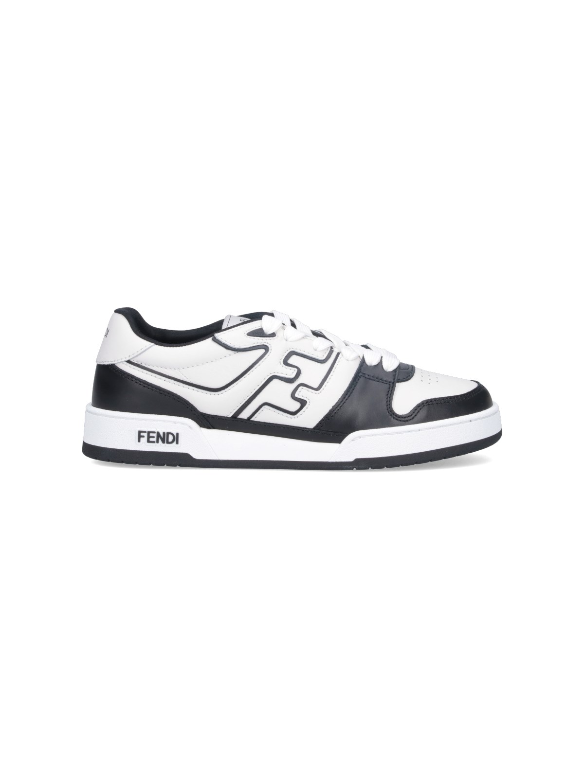 Shop Fendi "match" Low-top Sneakers In White