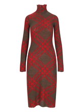 Burberry check print dress orders