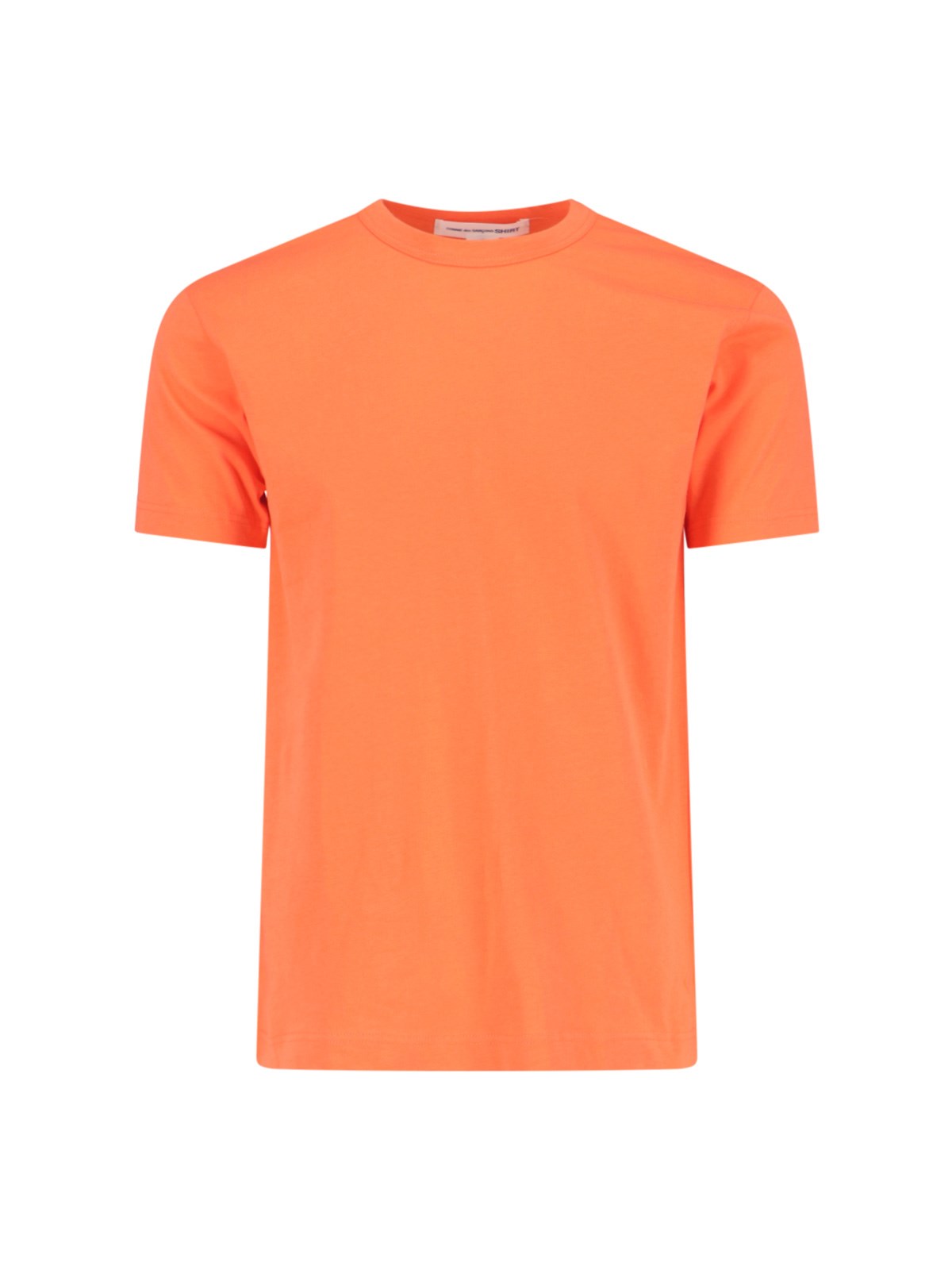 Shop Comme Des Garçons Shirt Logo T-shirt In Orange