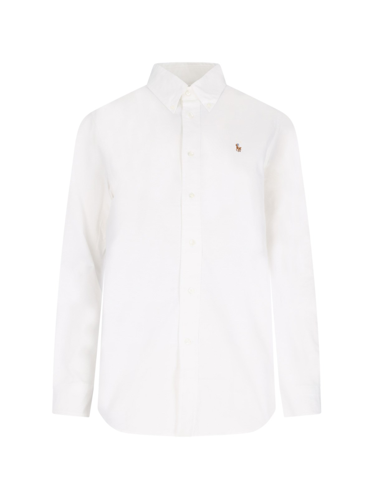 Shop Polo Ralph Lauren Classic Shirt In White