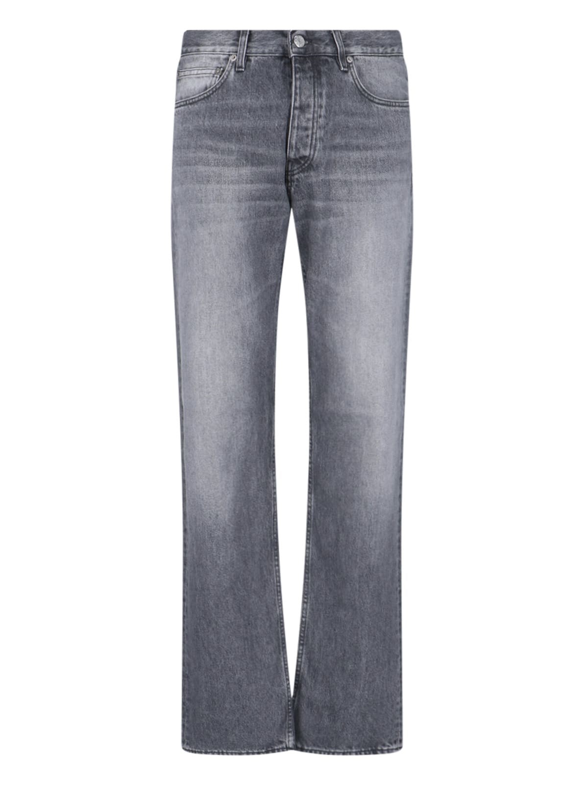 Shop Sunflower Straight Jeans In Gray