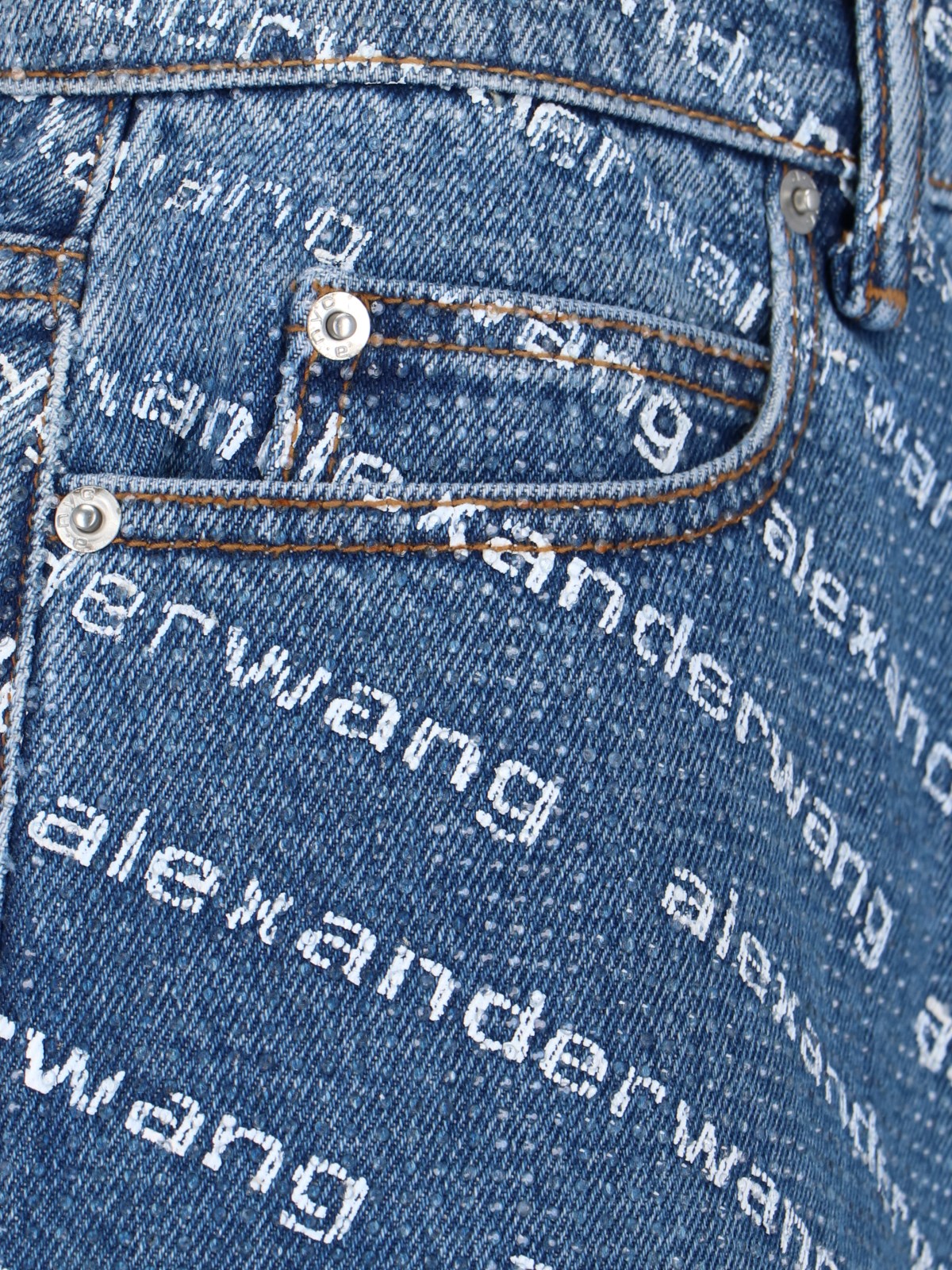 【セール】Alexander Wang ロゴウエスト パンツ/サイズ0 Alexander Wang Logo Elastic Waist Cotton Twill Wide Leg