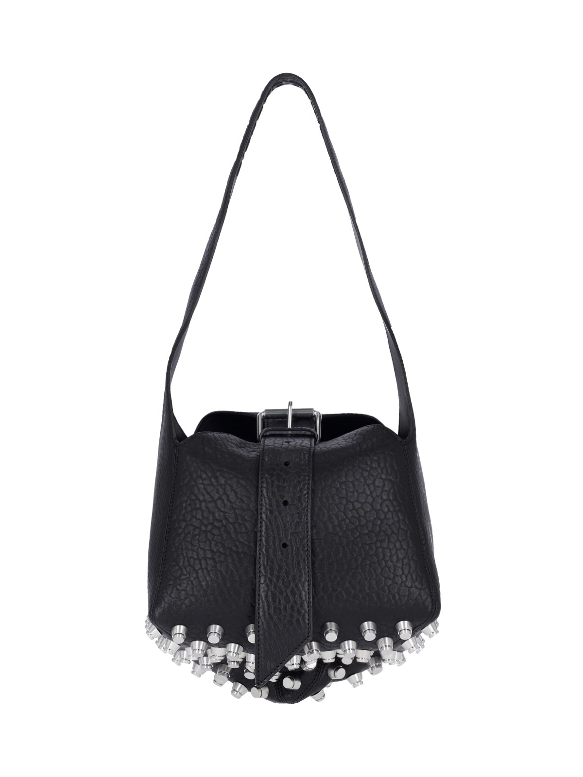 Shop Alexander Wang Medium Handbag "hobo Rex" In Black  