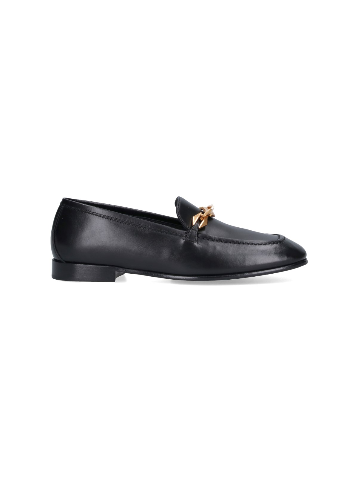 スニーカー JIMMY CHOO Women Sneakers DIAMOND TILDA LOAFER CLFBLACK JIMM Jimmy Choo Diamond Tilda Embellished Leather Loafer | OLIVELA