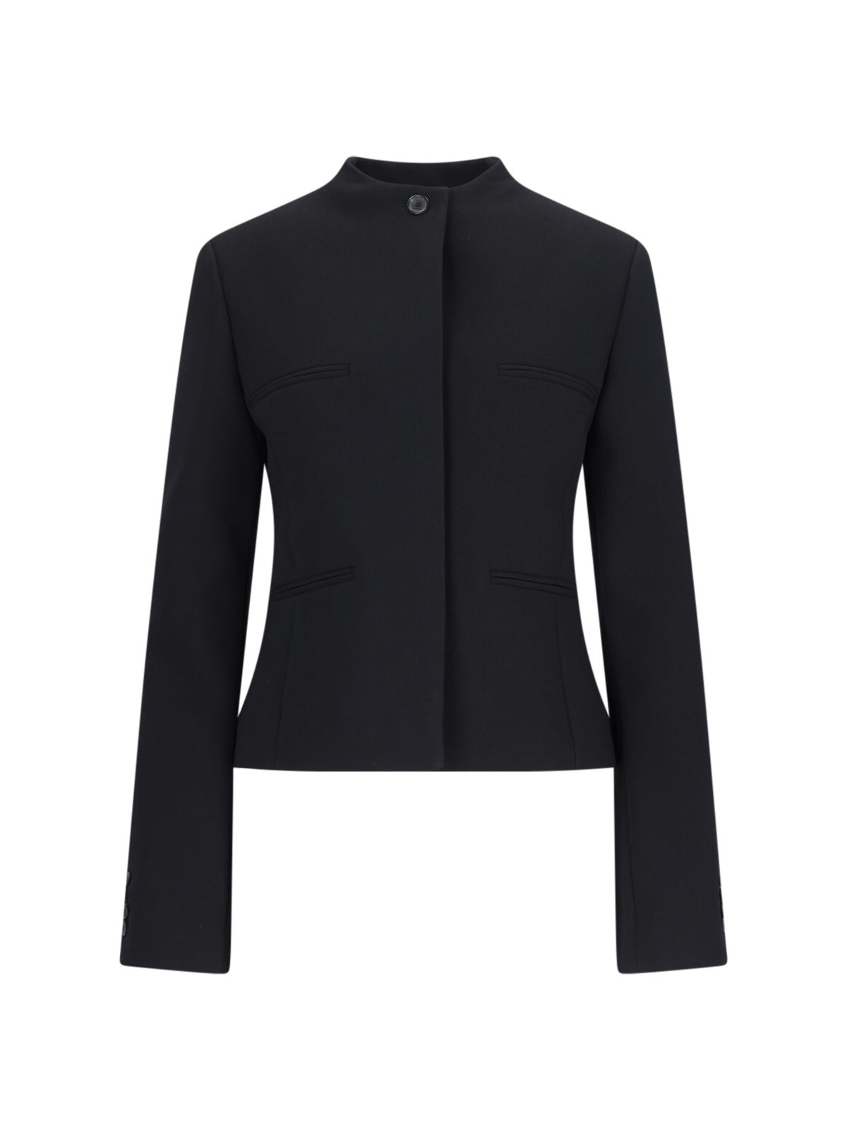 Shop Courrèges Tailored Jacket In Black  